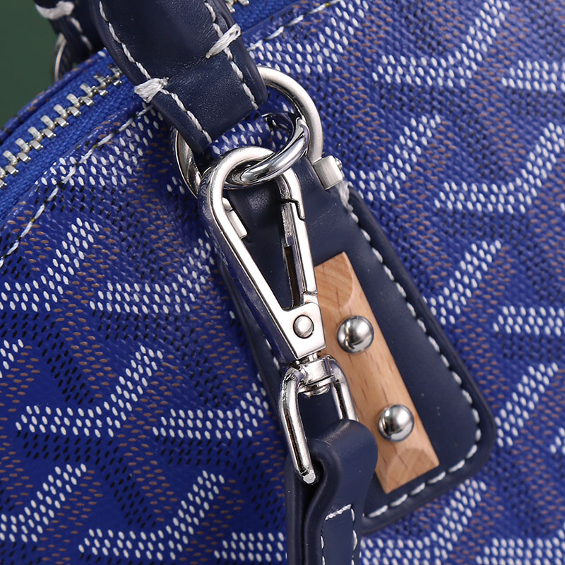 N品 GOYARD ゴヤール ヴァンドーム ミニバッグ VENDO2MINTY12CL12P ネイビーブルー シルバー金具 激安優良店 - 画像 (6)