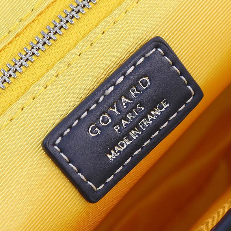 N品 GOYARD ゴヤール ヴァンドーム ミニバッグ VENDO2MINTY12CL12P ネイビーブルー シルバー金具 激安優良店 - 画像 (4)