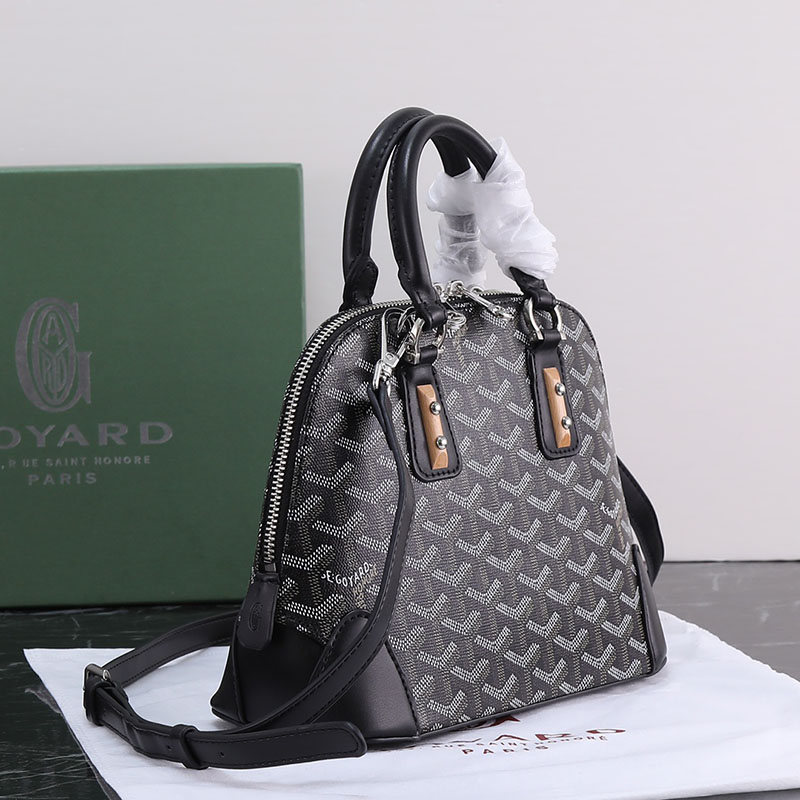 N品 GOYARD ゴヤール ヴァンドーム ミニバッグ VENDO2MINTY01CL01P ブラック シルバー金具 激安優良店 - 画像 (9)