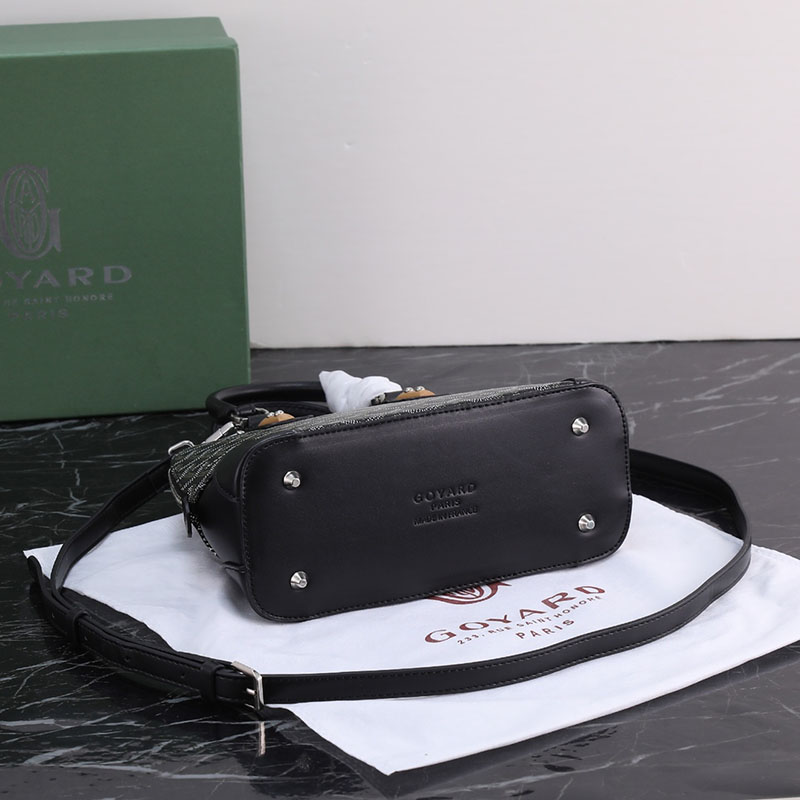 N品 GOYARD ゴヤール ヴァンドーム ミニバッグ VENDO2MINTY01CL01P ブラック シルバー金具 激安優良店 - 画像 (7)