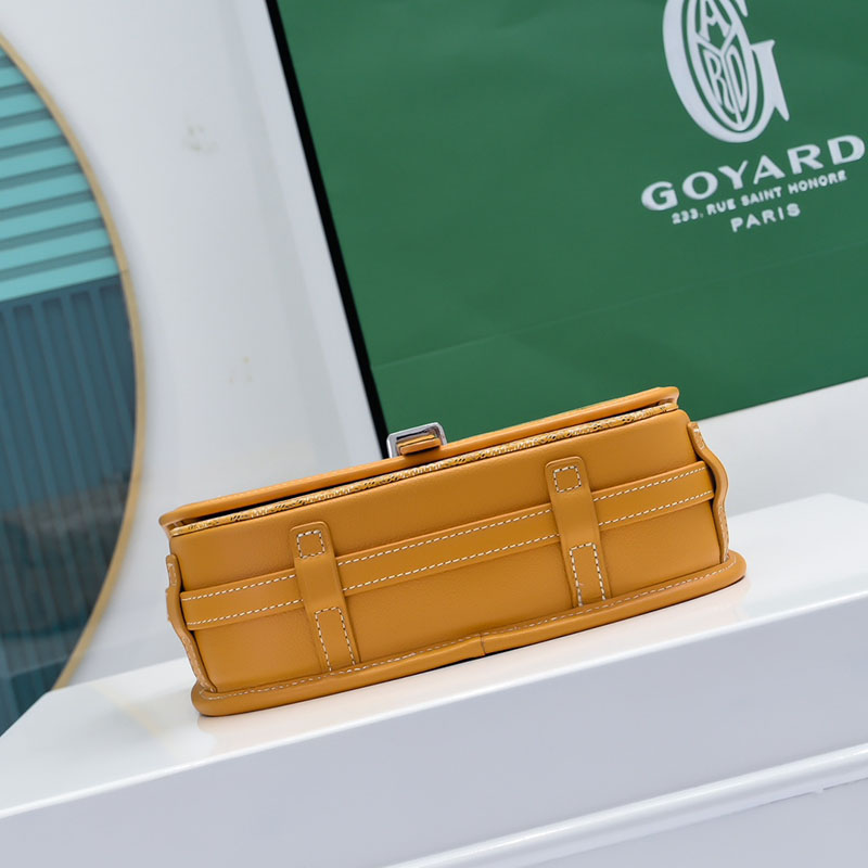 N品 GOYARD ゴヤール ベルヴェデーレPM バッグ BELVE3PMLTY08CG08P イエロー シルバー金具 激安優良店 - 画像 (7)