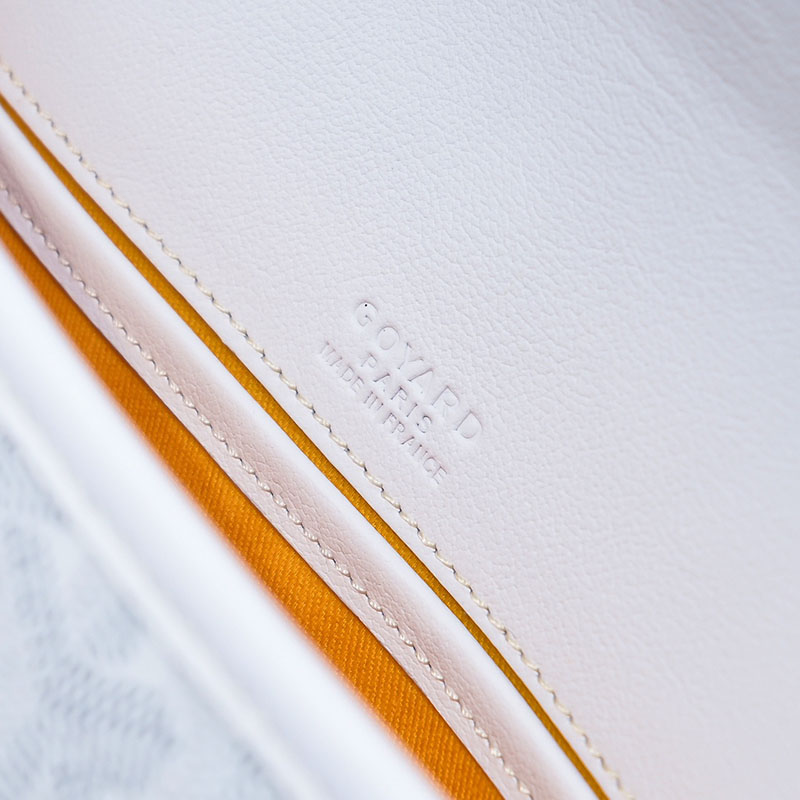 N品 GOYARD ゴヤール ベルヴェデーレPM バッグ BELVE3PMLTY50CG50P ホワイト シルバー金具 激安優良店 - 画像 (3)