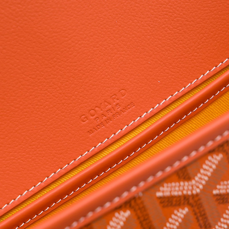 N品 GOYARD ゴヤール ベルヴェデーレPM バッグ BELVE3PMLTY07CG07P オレンジ シルバー金具 激安優良店 - 画像 (3)