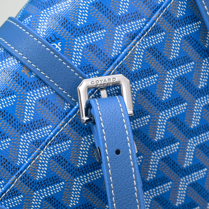N品 GOYARD ゴヤール ベルヴェデーレPM バッグ BELVE3PMLTY10CG10P スカイブルー シルバー金具 激安優良店 - 画像 (4)