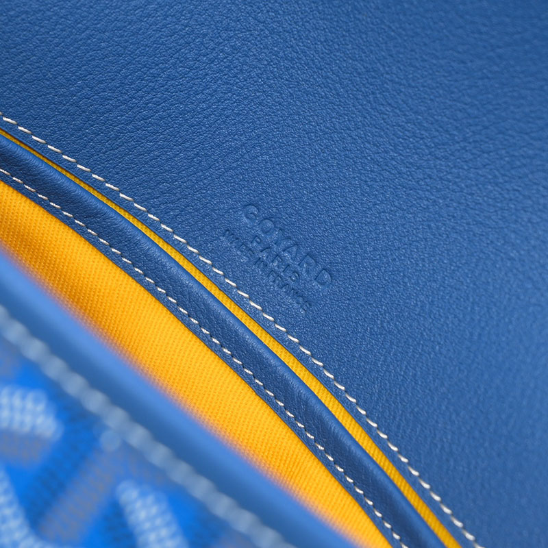 N品 GOYARD ゴヤール ベルヴェデーレPM バッグ BELVE3PMLTY10CG10P スカイブルー シルバー金具 激安優良店 - 画像 (3)