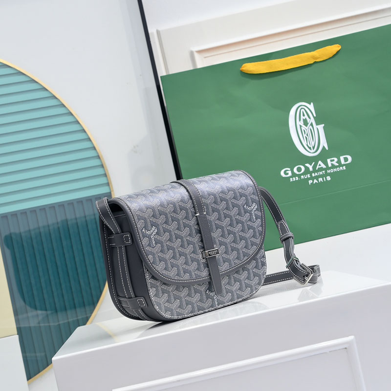 N品 GOYARD ゴヤール ベルヴェデーレPM バッグ BELVE3PMLTY51CG51P グレー シルバー金具 激安優良店 - 画像 (9)