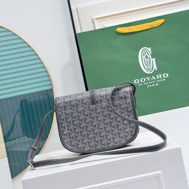 N品 GOYARD ゴヤール ベルヴェデーレPM バッグ BELVE3PMLTY51CG51P グレー シルバー金具 激安優良店 - 画像 (8)