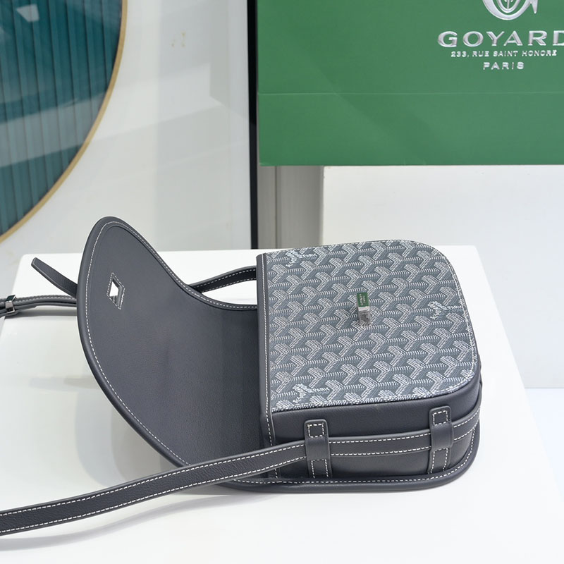 N品 GOYARD ゴヤール ベルヴェデーレPM バッグ BELVE3PMLTY51CG51P グレー シルバー金具 激安優良店 - 画像 (4)