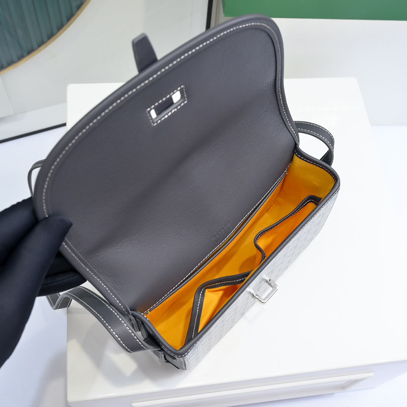 N品 GOYARD ゴヤール ベルヴェデーレPM バッグ BELVE3PMLTY51CG51P グレー シルバー金具 激安優良店 - 画像 (2)