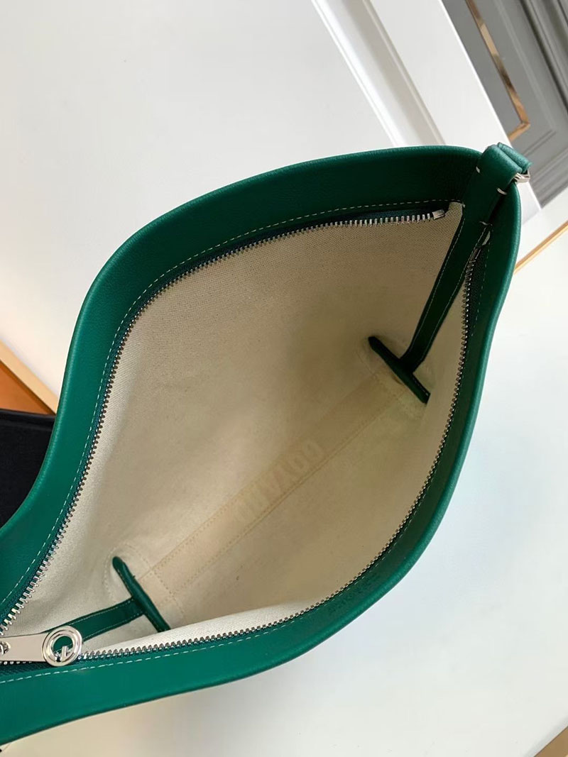 N品 GOYARD ゴヤール コンティポーチ CONTIPPMLTY09CL09P グリーン シルバー金具 激安優良店 - 画像 (4)