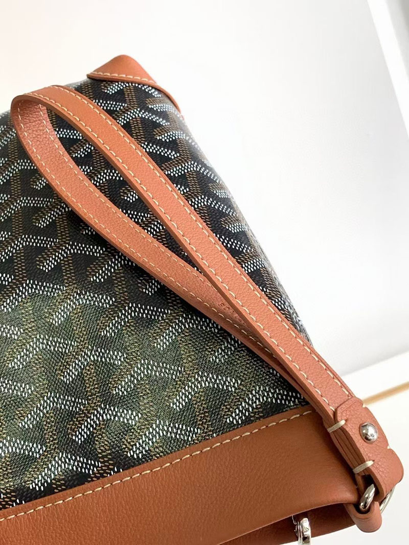 N品 GOYARD ゴヤール コンティポーチ CONTIPPMLTY01CL03P ブラック&ナチュラル シルバー金具 激安優良店 - 画像 (5)