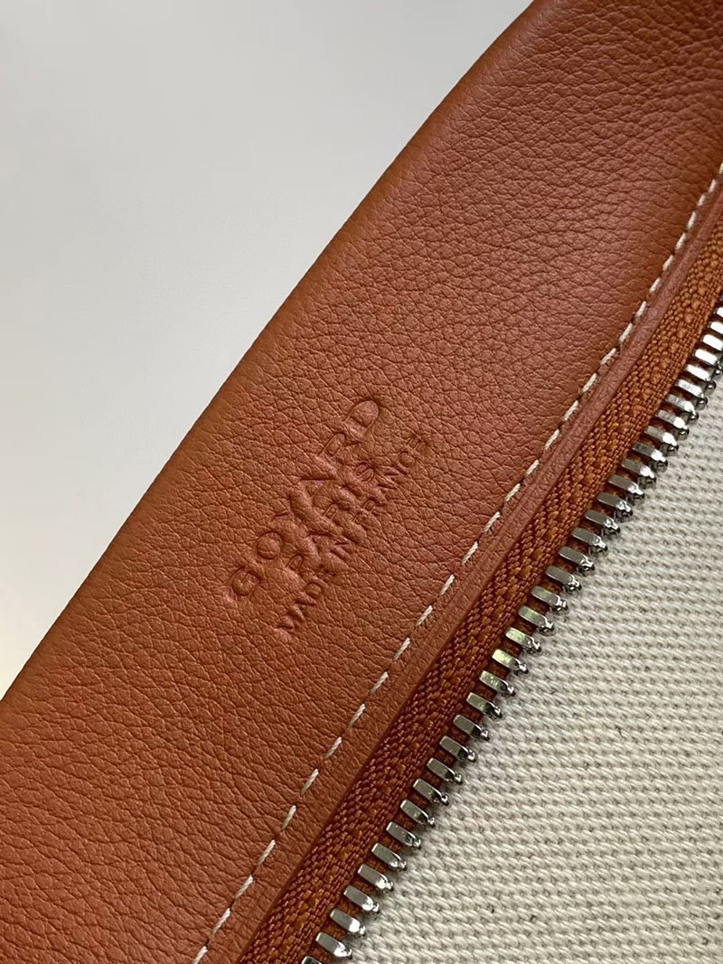 N品 GOYARD ゴヤール コンティポーチ CONTIPPMLTY01CL03P ブラック&ナチュラル シルバー金具 激安優良店 - 画像 (2)