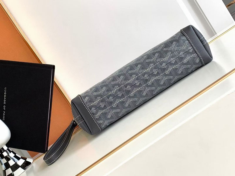 N品 GOYARD ゴヤール コンティポーチ CONTIPPMLTY51CL51P グレー シルバー金具 激安優良店 - 画像 (7)