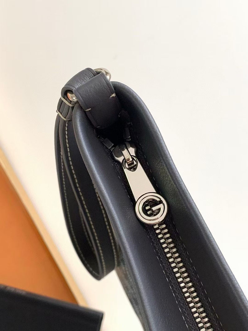 N品 GOYARD ゴヤール コンティポーチ CONTIPPMLTY51CL51P グレー シルバー金具 激安優良店 - 画像 (5)