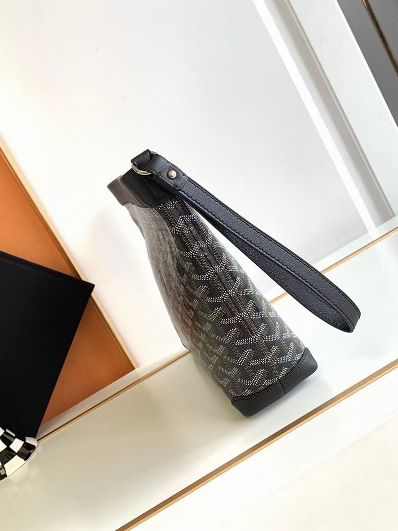 N品 GOYARD ゴヤール コンティポーチ CONTIPPMLTY01CL01P ブラック シルバー金具 激安優良店 - 画像 (9)
