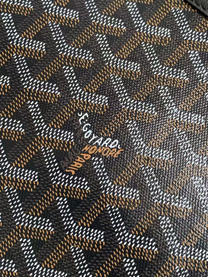 N品 GOYARD ゴヤール コンティポーチ CONTIPPMLTY01CL01P ブラック シルバー金具 激安優良店 - 画像 (4)
