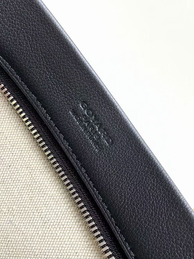 N品 GOYARD ゴヤール コンティポーチ CONTIPPMLTY01CL01P ブラック シルバー金具 激安優良店 - 画像 (3)