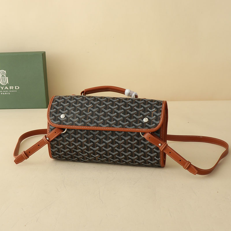 N品 GOYARD ゴヤール サン=レジェ・バックパック STLEGEMMLTY01CG03P ブラック&ナチュラル シルバー金具 激安優良店 - 画像 (3)