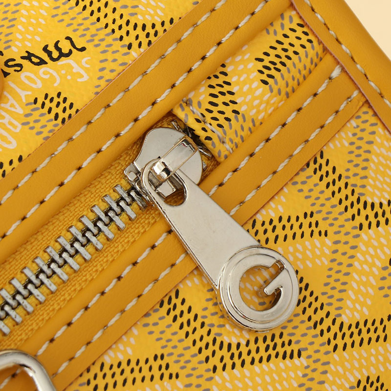 N品 GOYARD ゴヤール サン=レジェ・バックパック STLEGEMMLTY08CG08P イエロー シルバー金具 激安優良店 - 画像 (7)