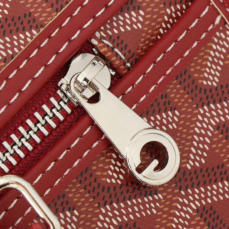 N品 GOYARD ゴヤール サン=レジェ・バックパック STLEGEMMLTY33CG33P バーガンディ シルバー金具 激安優良店 - 画像 (6)