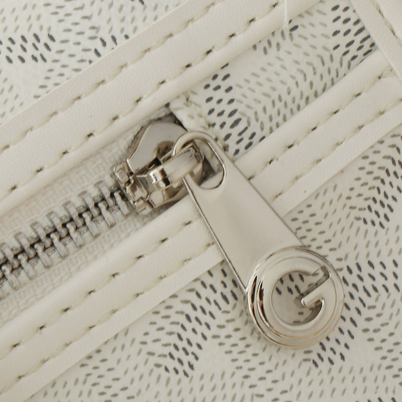 N品 GOYARD ゴヤール サン=レジェ・バックパック STLEGEMMLTY50CG50P ホワイト シルバー金具 激安優良店 - 画像 (6)