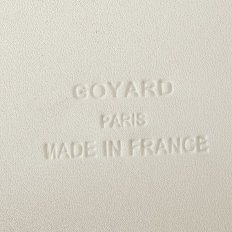 N品 GOYARD ゴヤール サン=レジェ・バックパック STLEGEMMLTY50CG50P ホワイト シルバー金具 激安優良店 - 画像 (4)