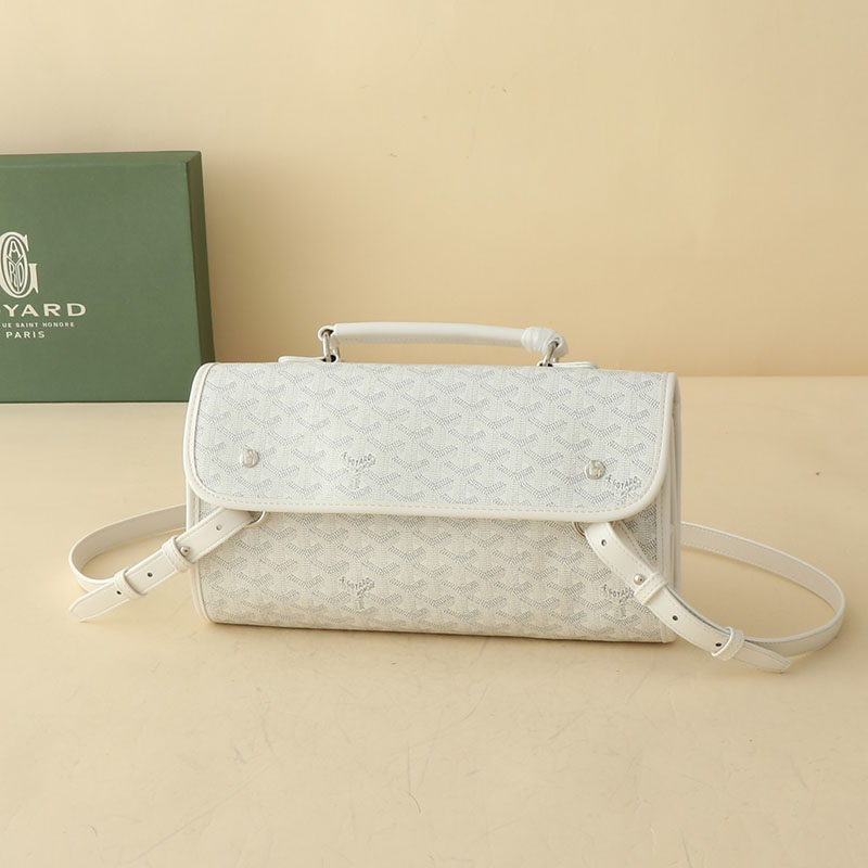 N品 GOYARD ゴヤール サン=レジェ・バックパック STLEGEMMLTY50CG50P ホワイト シルバー金具 激安優良店 - 画像 (2)