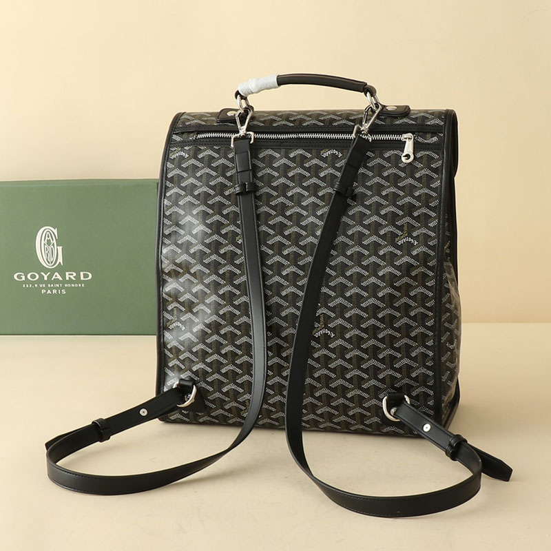 N品 GOYARD ゴヤール サン=レジェ・バックパック STLEGEMMLTY01CG01P ブラック シルバー金具 激安優良店 - 画像 (8)