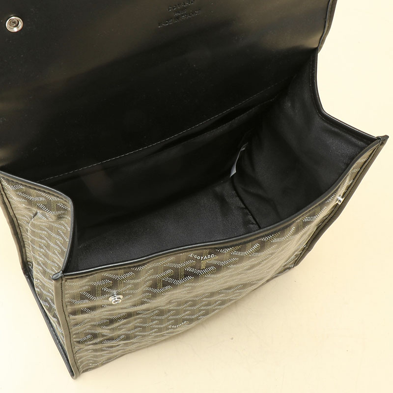 N品 GOYARD ゴヤール サン=レジェ・バックパック STLEGEMMLTY01CG01P ブラック シルバー金具 激安優良店 - 画像 (3)