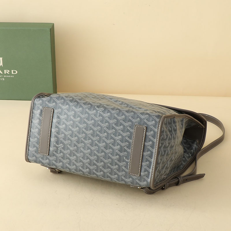 N品 GOYARD ゴヤール サン=レジェ・バックパック STLEGEMMLTY51CG51P グレー シルバー金具 激安優良店 - 画像 (5)