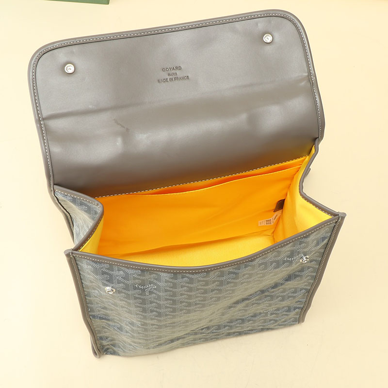 N品 GOYARD ゴヤール サン=レジェ・バックパック STLEGEMMLTY51CG51P グレー シルバー金具 激安優良店 - 画像 (3)