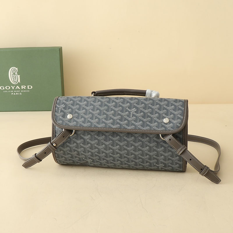 N品 GOYARD ゴヤール サン=レジェ・バックパック STLEGEMMLTY51CG51P グレー シルバー金具 激安優良店 - 画像 (2)