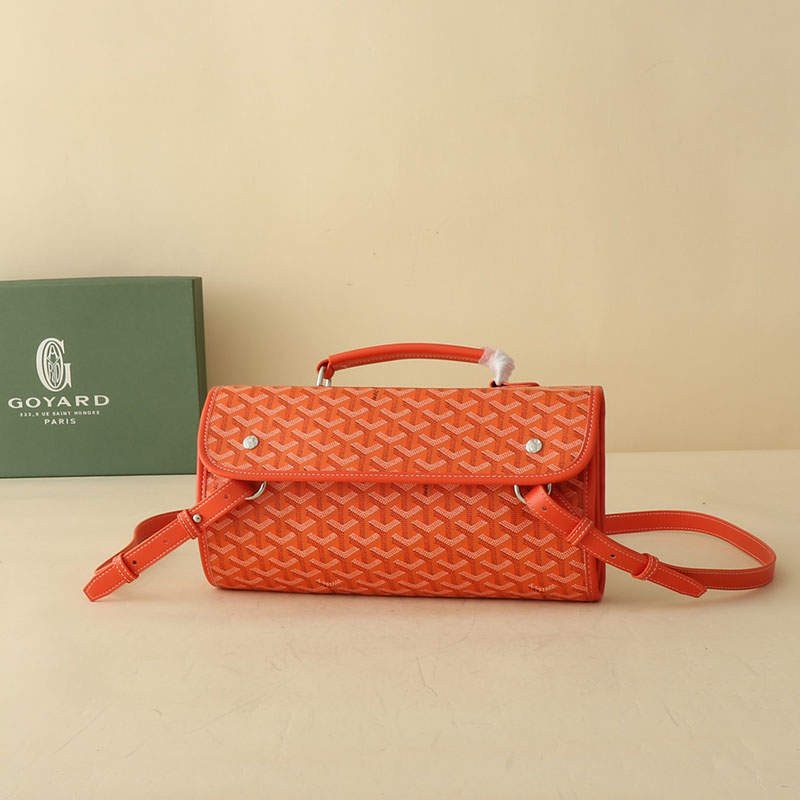 N品 GOYARD ゴヤール サン=レジェ・バックパック STLEGEMMLTY07CG07P オレンジ シルバー金具 激安優良店 - 画像 (5)