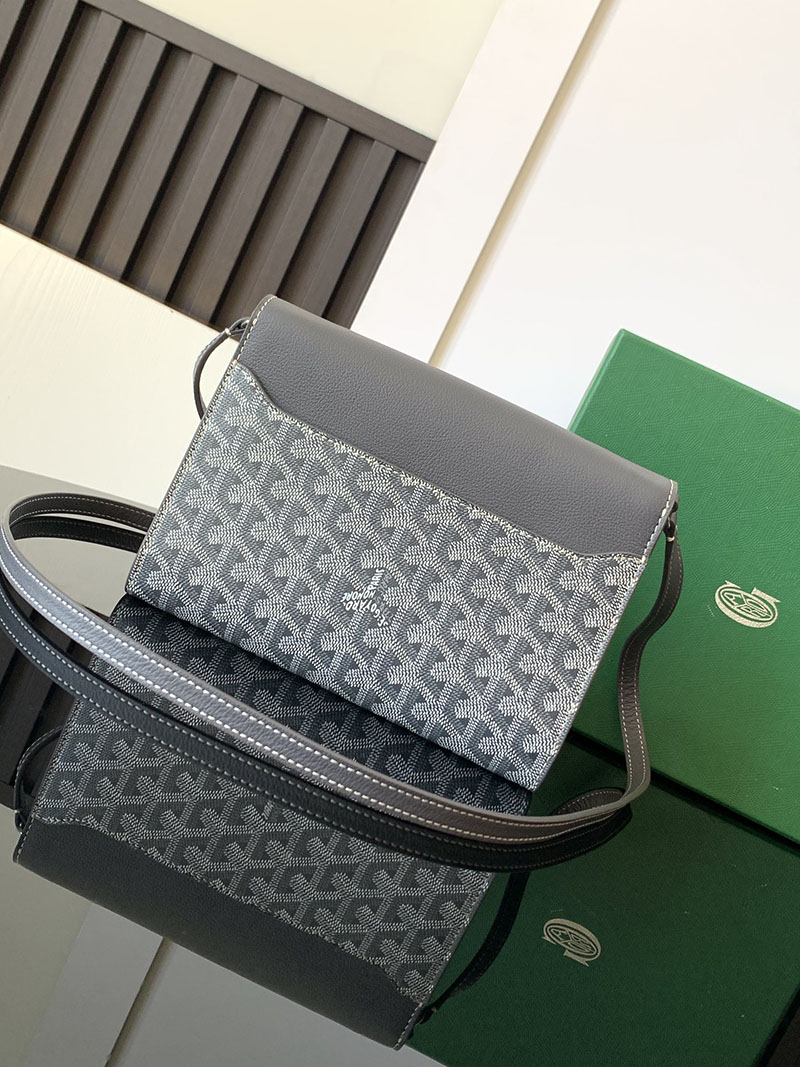 最高級ゴヤールスーパーコピー ゴヤールバッグコピー シープルポーチウォレット グレー CHYPRPPMLTY51CL51P レザー シルバー金具 - 画像 (9)