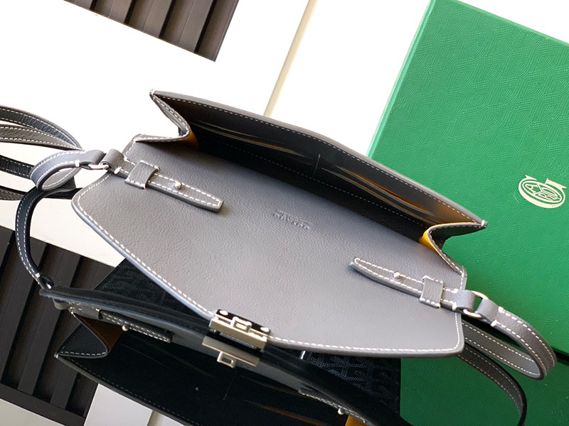 最高級ゴヤールスーパーコピー ゴヤールバッグコピー シープルポーチウォレット グレー CHYPRPPMLTY51CL51P レザー シルバー金具 - 画像 (3)