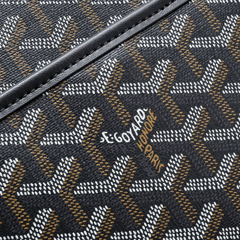 N品 GOYARD ゴヤール ジュバンス MM ポーチ JOUVENMMLTY01CL01P ブラック シルバー金具 激安優良店 - 画像 (3)