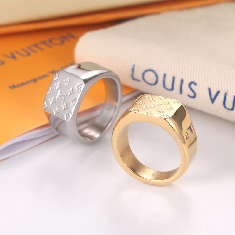 最高級ルイヴィトンスーパーコピー ルイヴィトン指輪コピー リング・LV モザイク M1402M M1403M シルバー - 画像 (5)