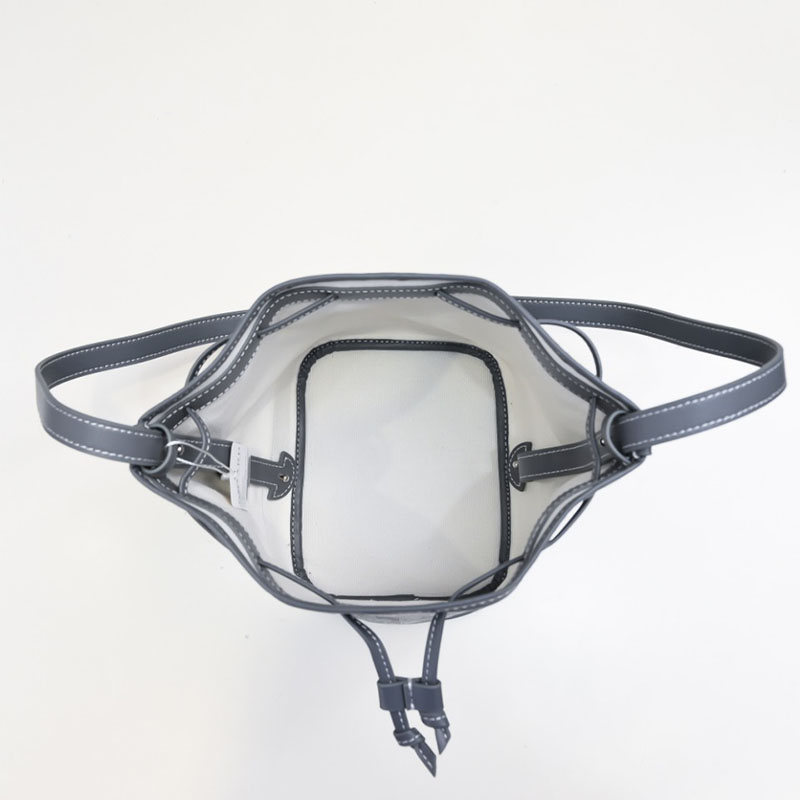 N品 GOYARD ゴヤール プティ・フロ バケットバッグ PEFLOTPMLTY51CL51P グレー シルバー金具 激安優良店 - 画像 (2)