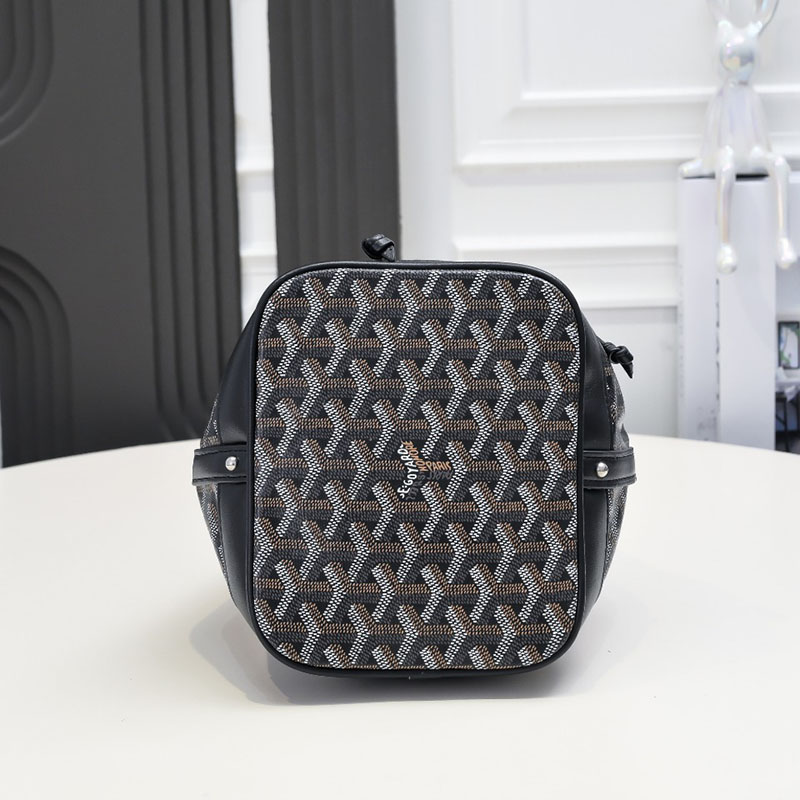 N品 GOYARD ゴヤール プティ・フロ バケットバッグ PEFLOTPMLTY01CL01P ブラック シルバー金具 激安優良店 - 画像 (7)