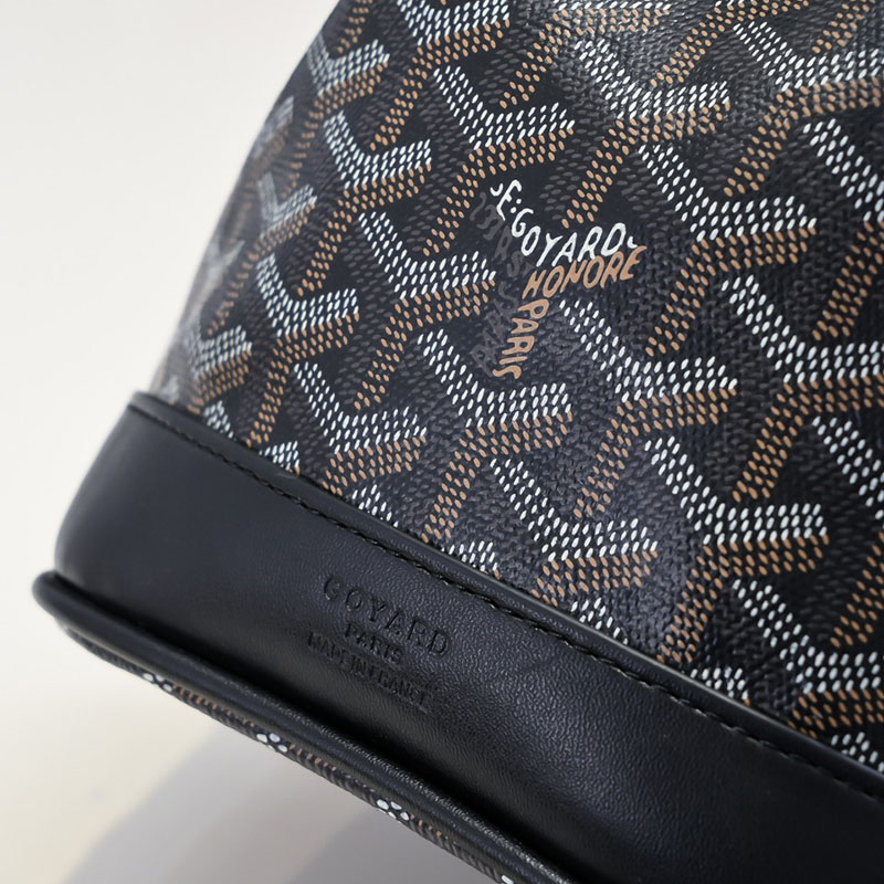 N品 GOYARD ゴヤール プティ・フロ バケットバッグ PEFLOTPMLTY01CL01P ブラック シルバー金具 激安優良店 - 画像 (5)