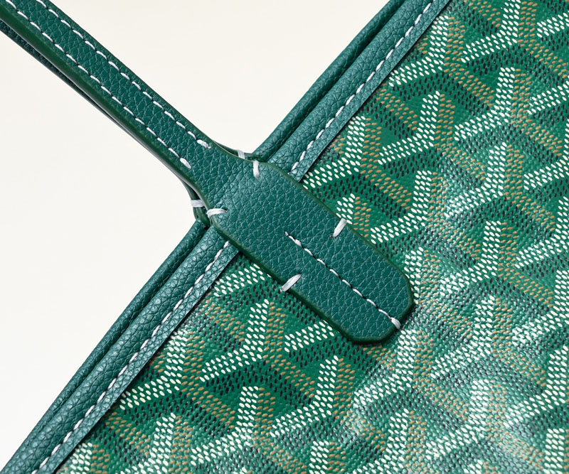 N品 GOYARD ゴヤール トートバッグ アルトワPM バッグ ARTOISPMLTY09CL09P グリーン シルバー金具 激安優良店 - 画像 (7)