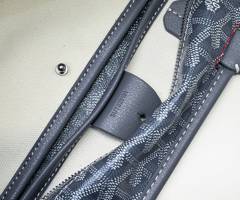 N品 GOYARD ゴヤール トートバッグ アルトワPM バッグ ARTOISPMLTY51CL51P グレー シルバー金具 激安優良店 - 画像 (4)