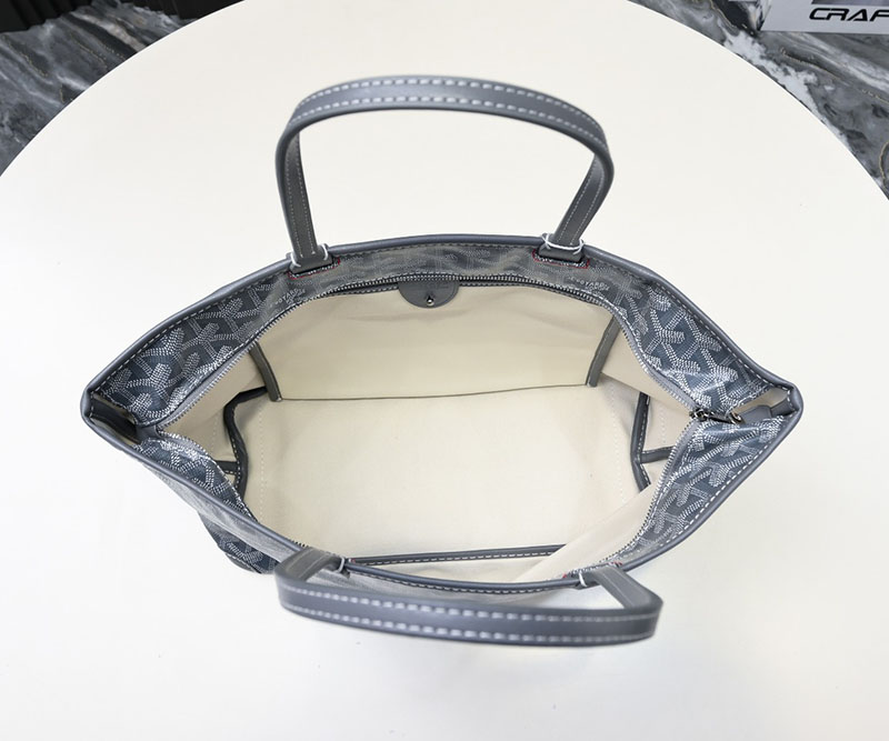 N品 GOYARD ゴヤール トートバッグ アルトワPM バッグ ARTOISPMLTY51CL51P グレー シルバー金具 激安優良店 - 画像 (2)