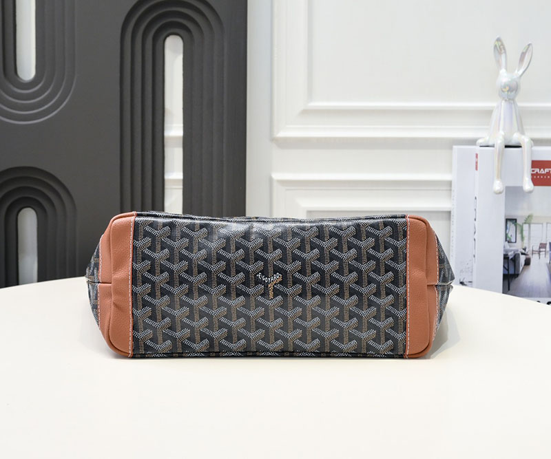 N品 GOYARD ゴヤール トートバッグ アルトワPM バッグ ARTOISPMLTY01CL03P ブラック&ナチュラル シルバー金具 激安優良店 - 画像 (8)