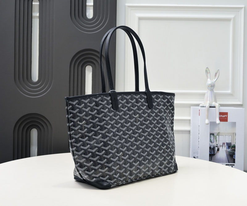 N品 GOYARD ゴヤール トートバッグ アルトワPM バッグ ARTOISPMLTY01CL03P ブラック シルバー金具 激安優良店 - 画像 (9)