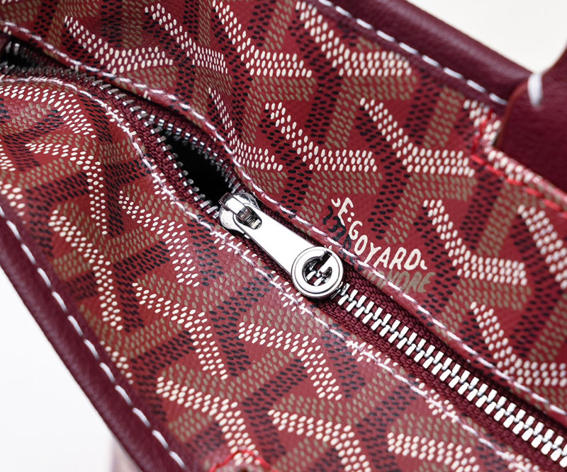 N品 GOYARD ゴヤール トートバッグ アルトワPM バッグ ARTOISPMLTY01CL03P バーガンディ シルバー金具 激安優良店 - 画像 (5)