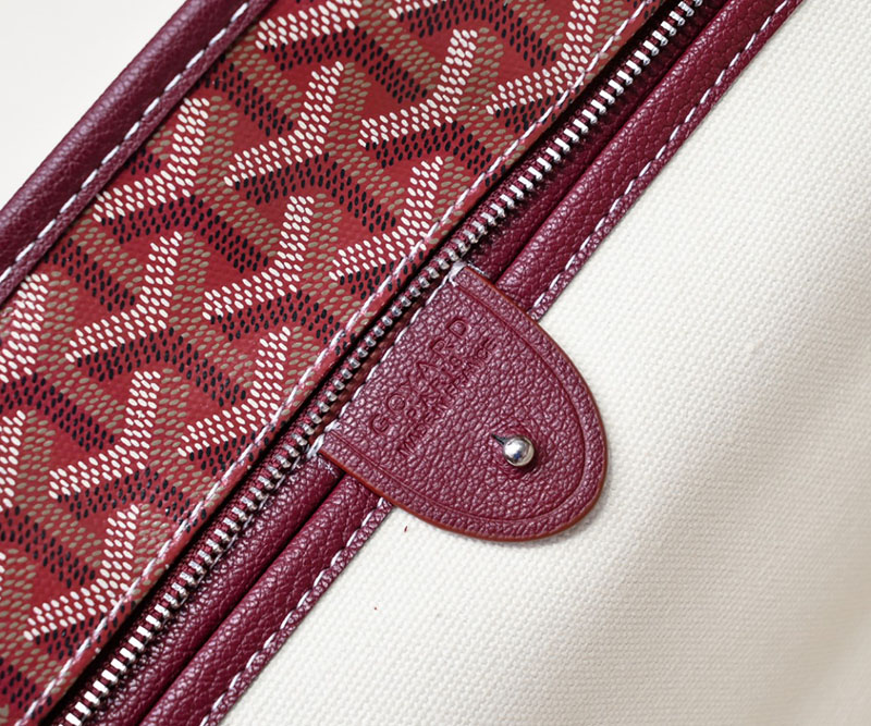 N品 GOYARD ゴヤール トートバッグ アルトワPM バッグ ARTOISPMLTY01CL03P バーガンディ シルバー金具 激安優良店 - 画像 (4)