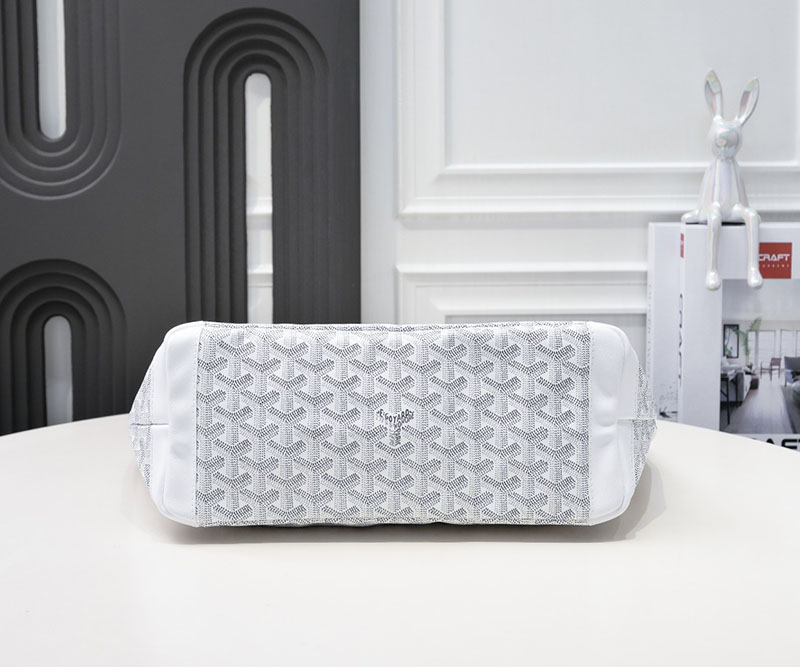 N品 GOYARD ゴヤール トートバッグ アルトワPM バッグ ARTOISPMLTY50CL50P ホワイト シルバー金具 激安優良店 - 画像 (8)