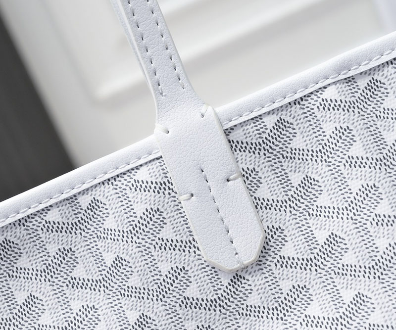 N品 GOYARD ゴヤール トートバッグ アルトワPM バッグ ARTOISPMLTY50CL50P ホワイト シルバー金具 激安優良店 - 画像 (7)
