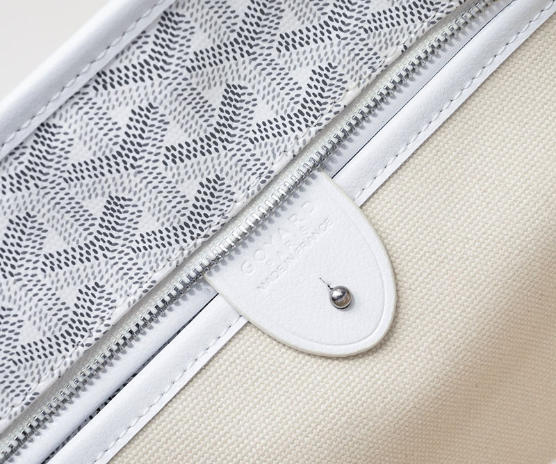 N品 GOYARD ゴヤール トートバッグ アルトワPM バッグ ARTOISPMLTY50CL50P ホワイト シルバー金具 激安優良店 - 画像 (4)